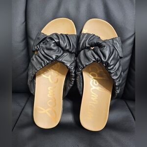 Sam Edelman Black Women's Slide Sandals